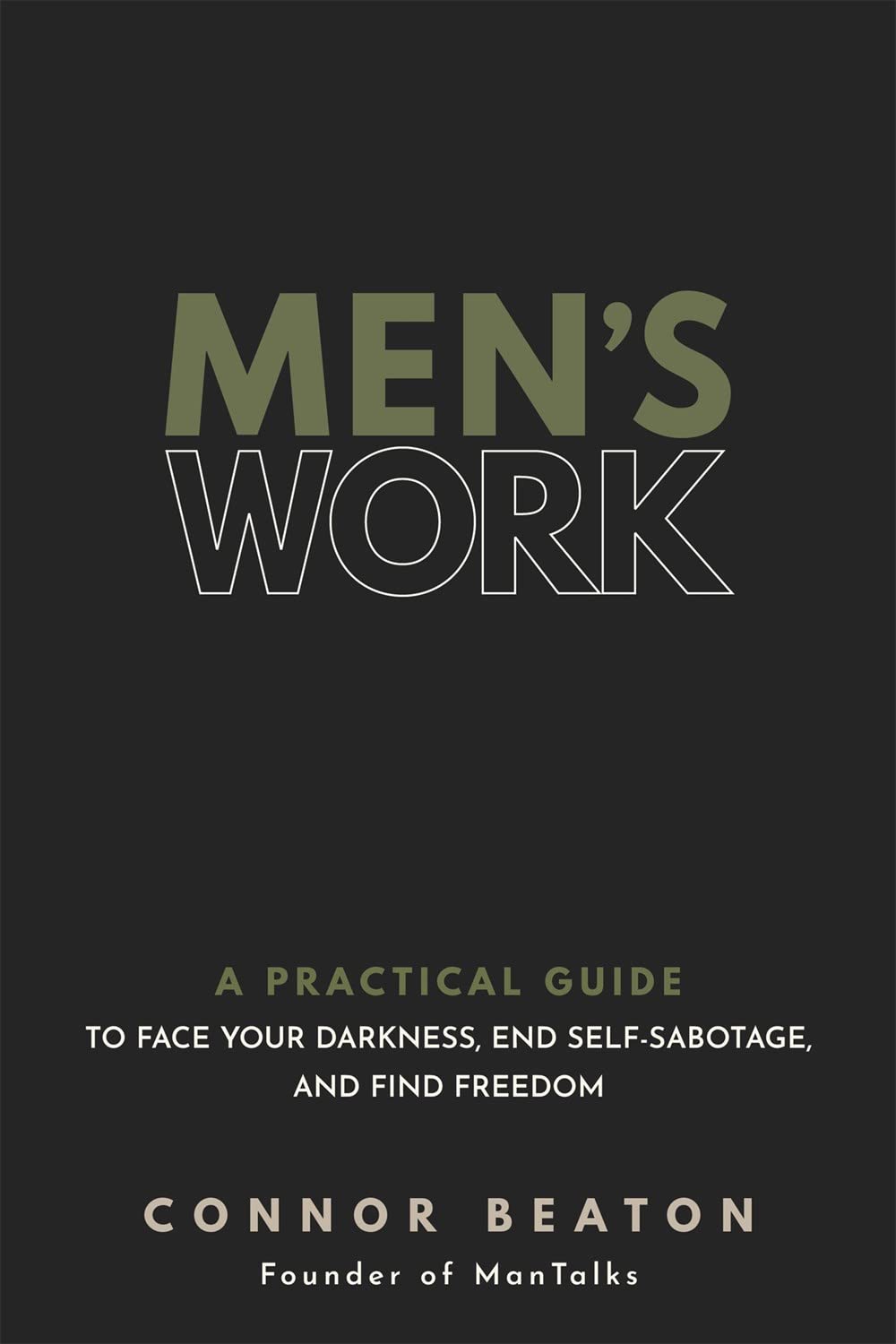 Front cover of the book 'Men's Work' by Connor Beaton.
