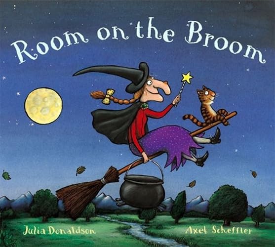 Front cover of the book 'DUKUANGGT Room on The Broom Big Book' by Julia Scheff Donaldson.