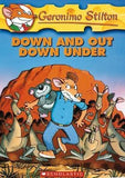 Front cover of the book 'Down and Out Down Under' by Stilton Geronimo.