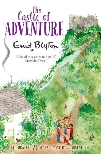 Front cover of the book 'The Castle of Adventure' by Enid Blyton.