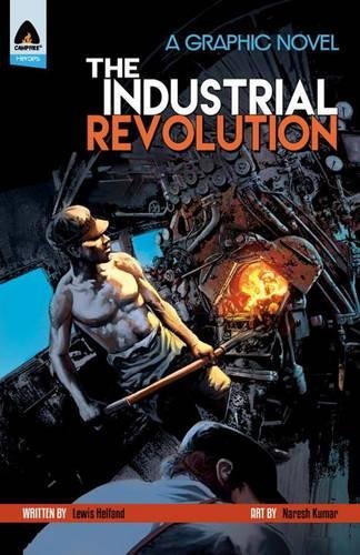 Front cover of the book 'The Industrial Revolution' by Lewis Helfand.