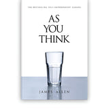 Front cover of the Paperback book 'As You Think James Allen' by Allen James.