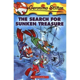 Front cover of the book 'GERONIMO STILTON #25 THE SEARCH FOR SUKEN TREASURE' by Stilton Geronimo.