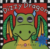 Front cover of the book 'Funny Faces Dizzy Dragon' by Roger Priddy.