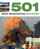 Front cover of the book '501 Most Devastating Disasters' by Fid Backhouse and Sal Oliver.
