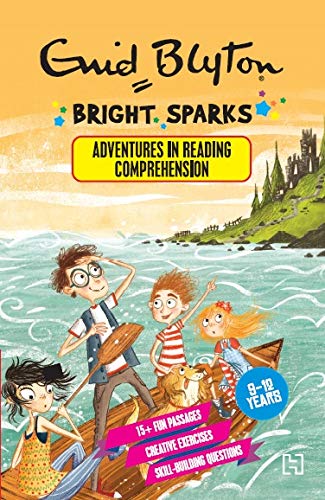 Front cover of the book 'HACHETTE INDIA Adventures in Reading Comprehension' by Enid Blyton.