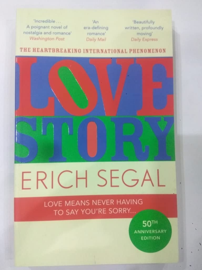 Front cover of the book 'LOVE STORY' by Segal Erich.