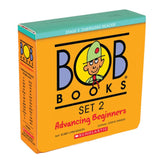 Front cover of the book 'BOB BOOKS #2: ADVANCING BEGINNERS' by Bobby Lynn Maslen.