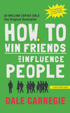 Front cover of the book 'How to Win Friends and Influence People' by Dale Camegie.