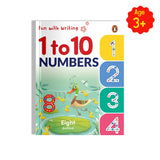 Front cover of the book 'Fun with Writing: Numbers 1-10' by Penguin.