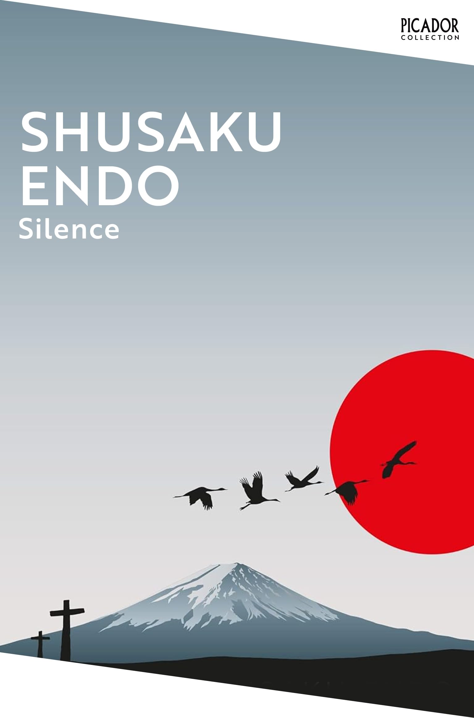 Front cover of the book 'Silence (Picador Collection)' by Shusaku Endo.