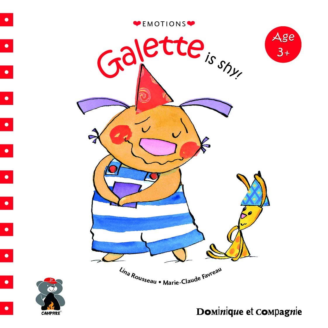 Front cover of the book 'KALYANI NAVYUG MEDIA PVT LTD Galette is Shy' by Lina Rousseau.