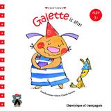 Front cover of the book 'KALYANI NAVYUG MEDIA PVT LTD Galette is Shy' by Lina Rousseau.