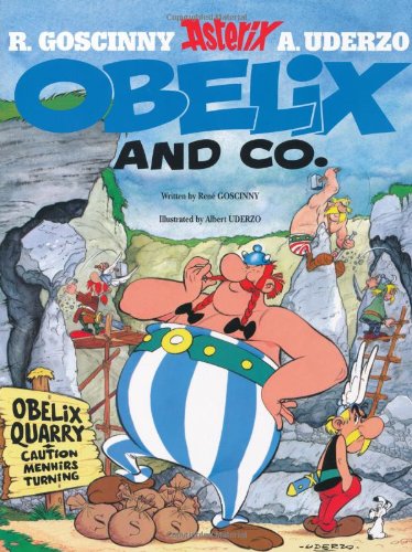Front cover of the book 'Asterix Obelix and Co.' by Goscinny Rene.