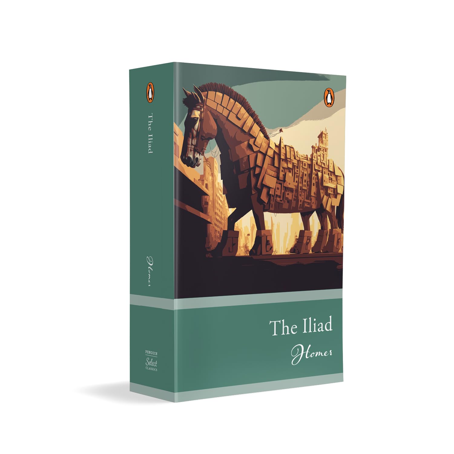 Front cover of the book 'The Iliad (PB)' by Homer.