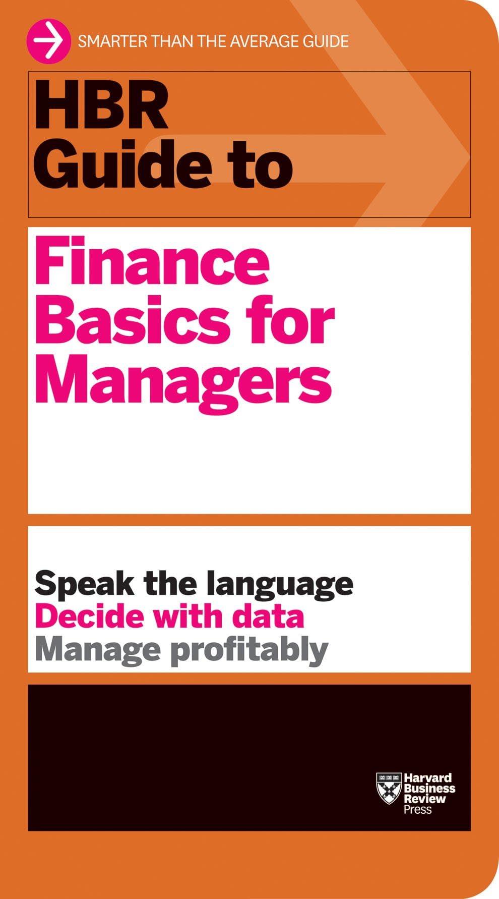 Front cover of the book 'HBR Guide to Finance Basics for Managers (HBR Guide Series)' by Hbr.