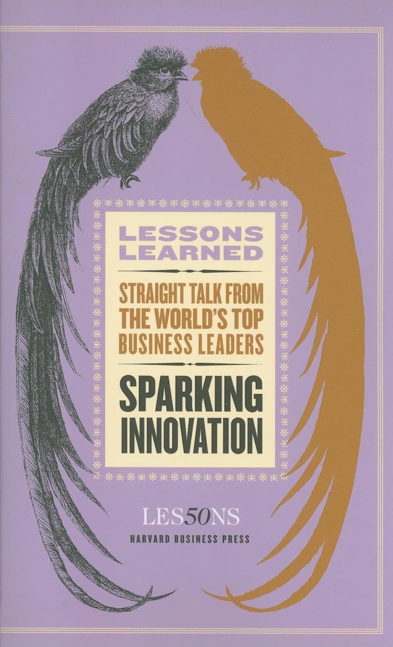 Front cover of the book 'Sparking Innovation (Lessons Learned)' by Na.