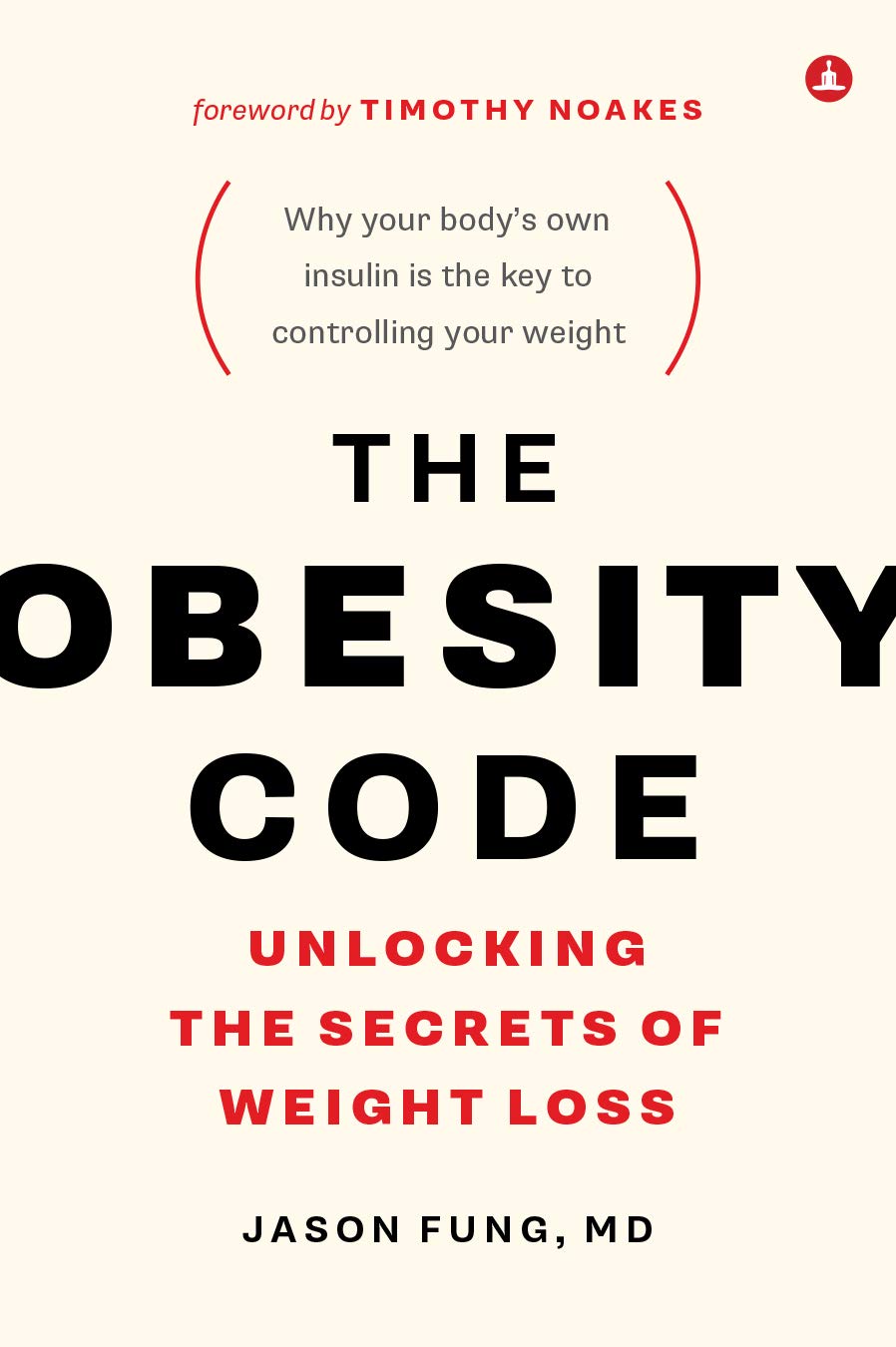 Front cover of the book 'The Obesity Code' by Jason Fung.