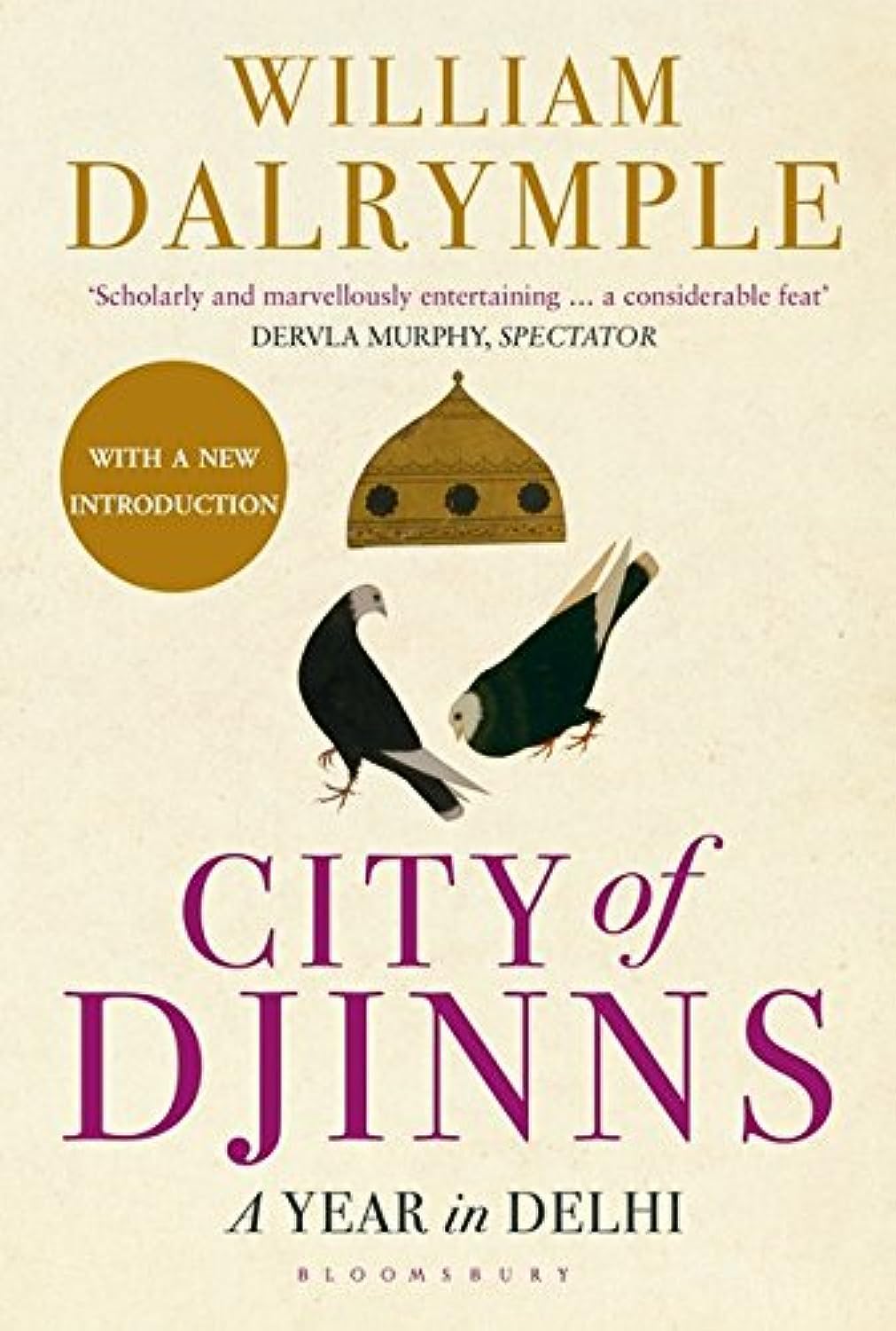 Front cover of the book 'City of Djinns: A Year in Delhi' by William Dalrymple.