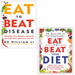 Dr William Li 2 Books Collection Set (Eat to Beat Disease & Eat to Beat Your Diet) NYBooksHub