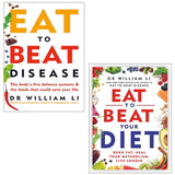 Dr William Li 2 Books Collection Set (Eat to Beat Disease & Eat to Beat Your Diet) NYBooksHub