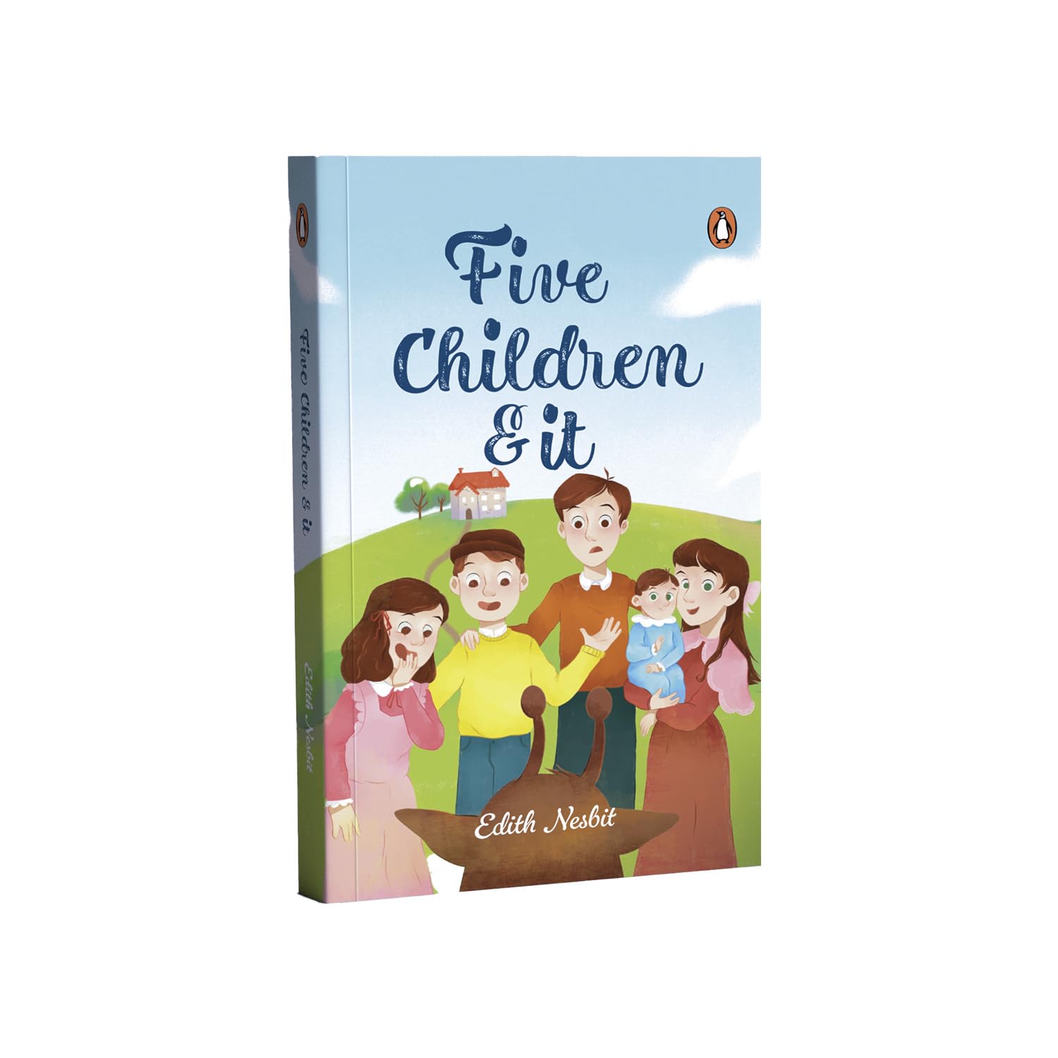 Front cover of the book 'Five Children and It (PB) (Select Classics)' by E Nesbit.