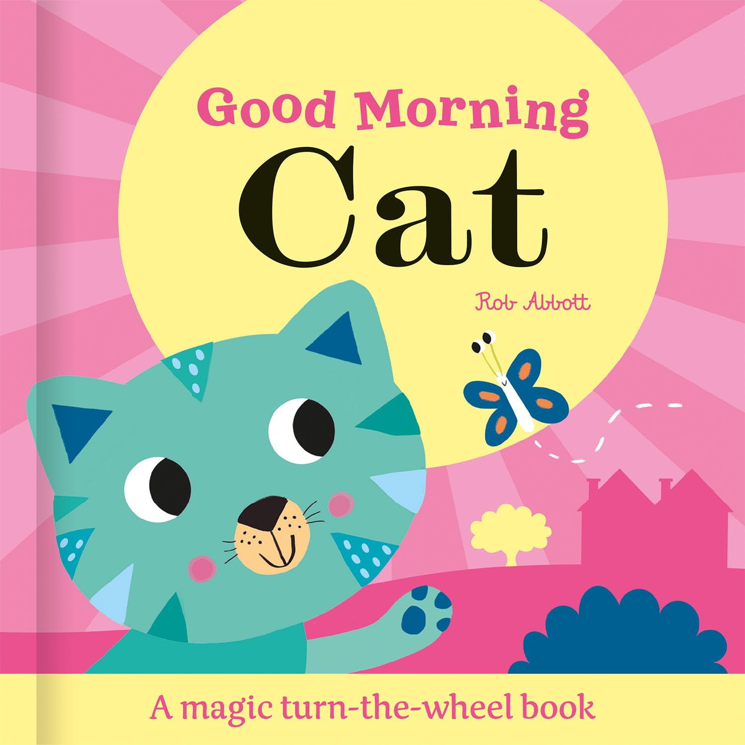 Front cover of the book 'Good Morning Cat (Magic Wheel Books)' by Katie Button.