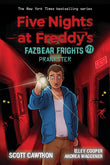 Front cover of the book 'Five Nights At Freddy'S: Fazbear Frights #11: Prankster' by Scott Cawthon, Elley Cooper and Andrea Waggener.