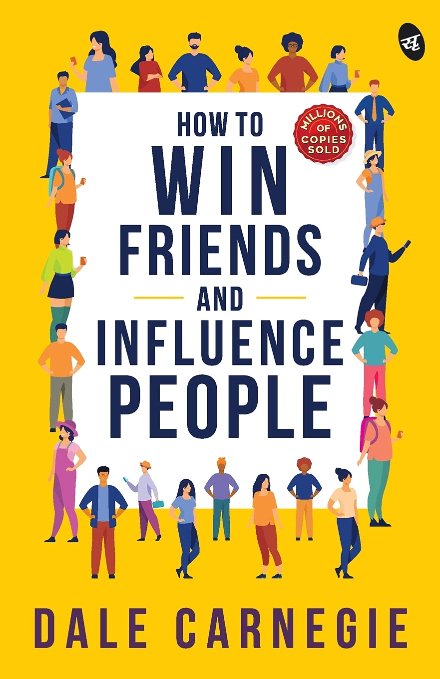 Front cover of the book 'How to Win Friends and Influence People' by Dale Carnegie.
