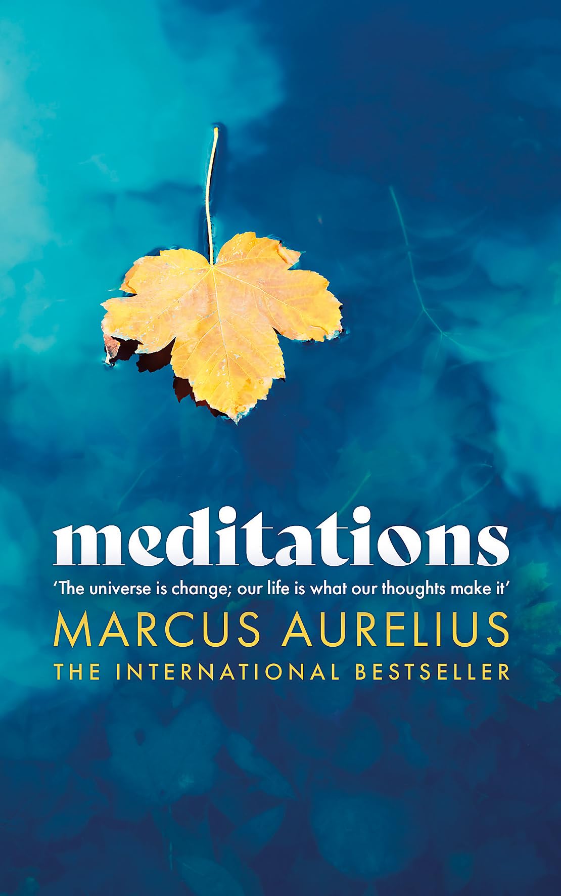 Front cover of the book 'Meditations' by Marcus Aurelius.
