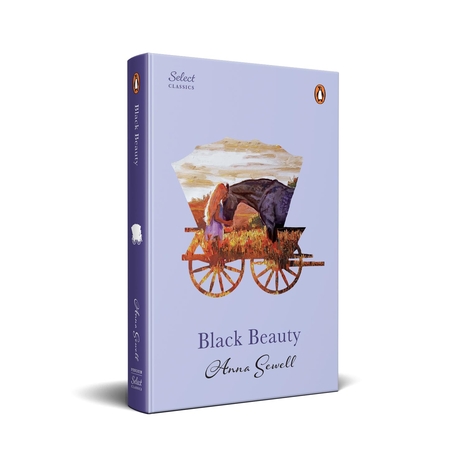 Front cover of the book 'Black Beauty (HB) (Select Classics)' by Anna Sewell.
