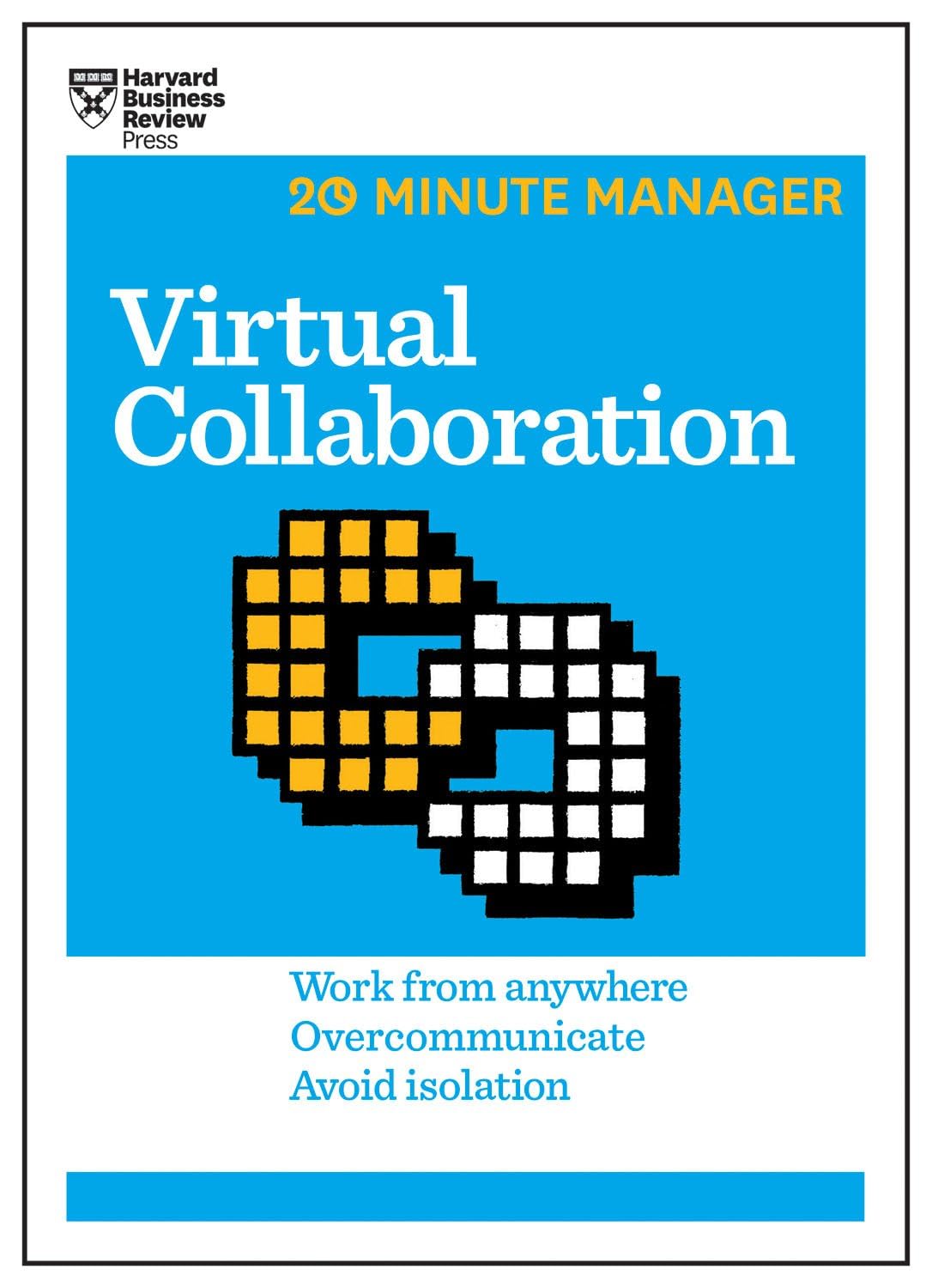 Front cover of the book 'Virtual Collaboration (HBR 20-Minute Manager Series)' by Harvard Business Review.