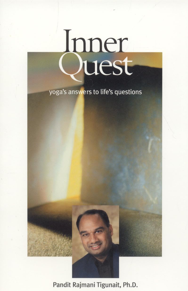 Front cover of the book 'Inner Quest: Yoga's Answers to Life's Questions' by Tigunait Rajmani.