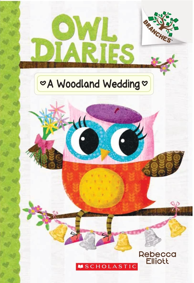Front cover of the Paperback book 'A Woodland Wedding (Owl Diaries #3) Branches NILL' by Na.