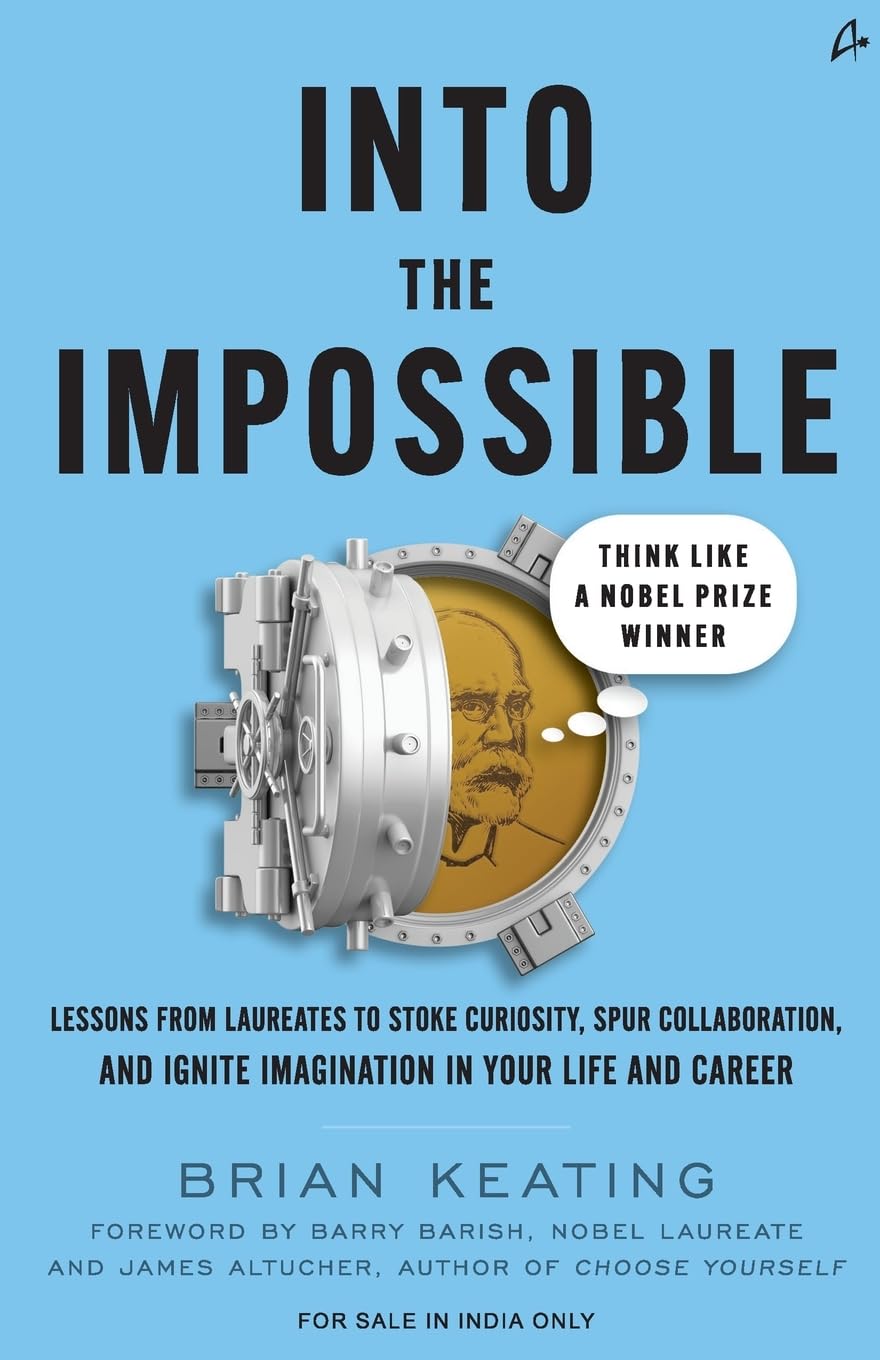 Front cover of the book 'Into the impossible' by Brian Keating.