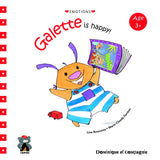 Front cover of the book 'KALYANI NAVYUG MEDIA PVT LTD Galette is Happy!' by Lina Rousseau.