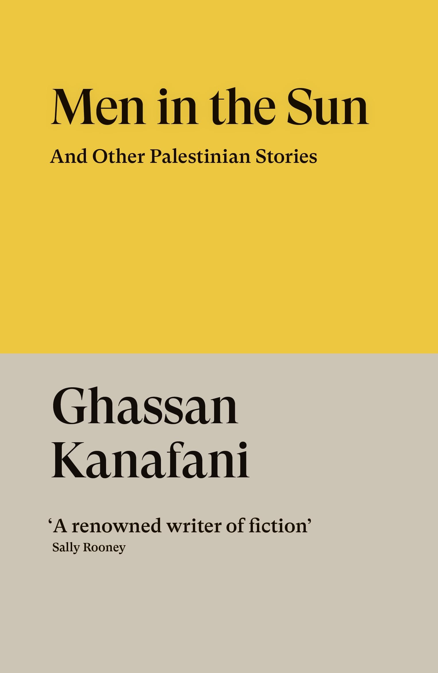 Front cover of the book 'Men in the Sun: And Other Palestinian Stories' by Ghassan Kanafani.