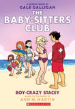 Front cover of the book 'The Baby-Sitters Club Graphix#07 Boy-Crazy Stacey' by Gale Galligan.