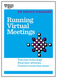 Front cover of the book 'Running Virtual Meetings (HBR 20-Minute Manager Series)' by Harvard Business Review.