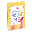 Front cover of the book 'My First Journal-About Me: A Guided Journal for Kids: Fun Prompts, Drawing, Writing & Self-Discovery Journal for Kids I' by Pengiun.