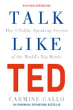 Front cover of the book 'Talk Like TED' by Carmine Gallo.