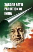Front cover of the book 'Sardar Patel and Partition of India' by Dr. (Mrs.) Prabha Chopra.