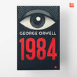 Front cover of the Paperback book '1984 George Orwell Modern Classics George Orwell Books Literature Books Under 200 Political Books Sc' by George Orwell.