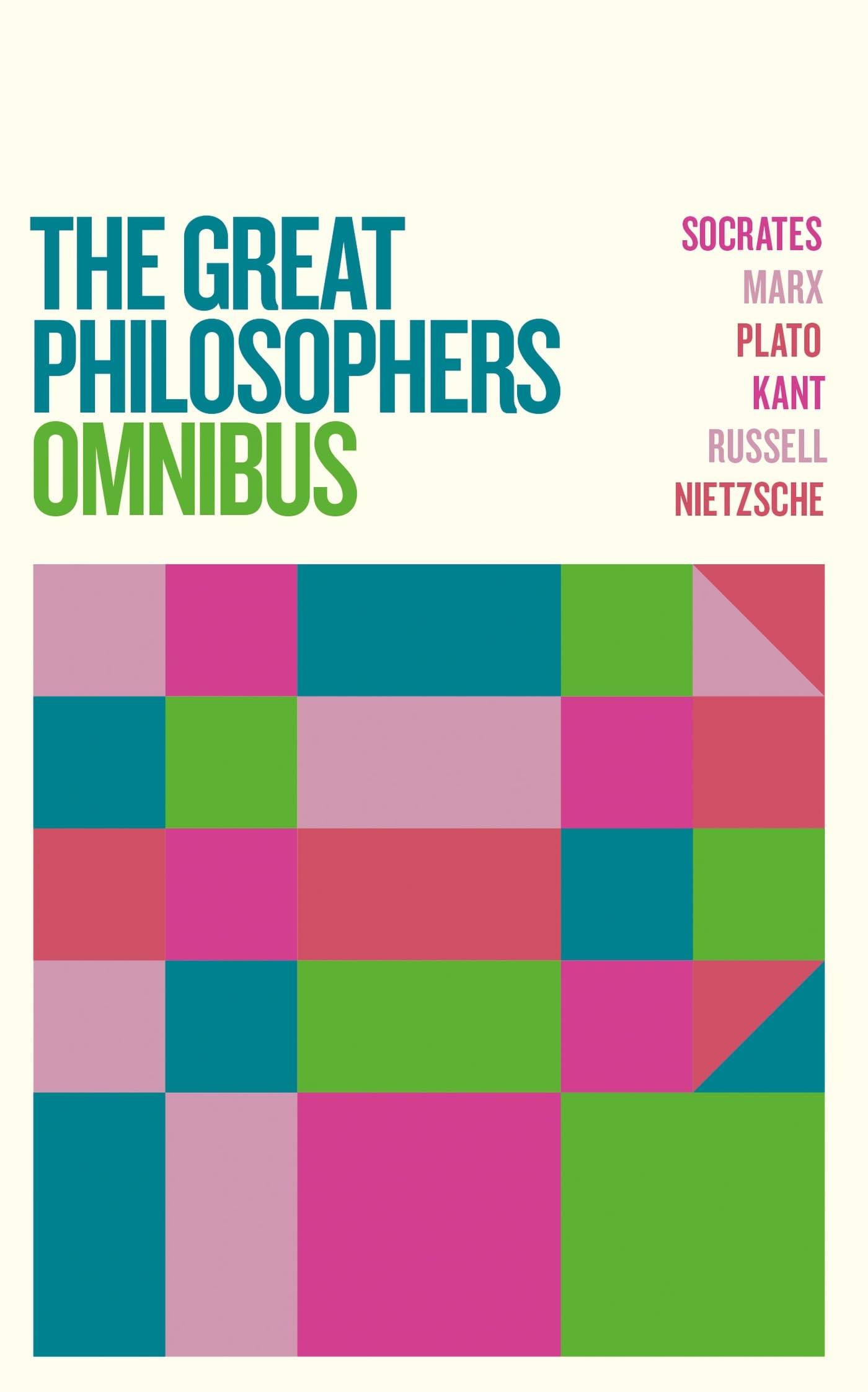 Front cover of the book 'The Great Philosophers Omnibus Vol.1' by Various.