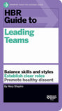 Front cover of the book 'HBR Guide to Leading Teams (HBR Guide Series)' by Mary Shapiro.