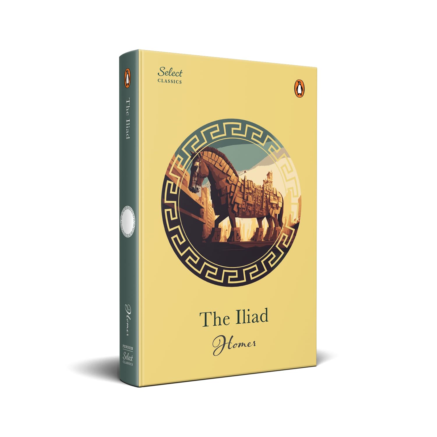 Front cover of the book 'The Iliad (HB)' by Homer.