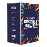 Front cover of the book 'The Complete James Allen Collection for POWER, PROSPERITY, and WISDOM Classic Self Help As a Man Thinketh' by James Allen.