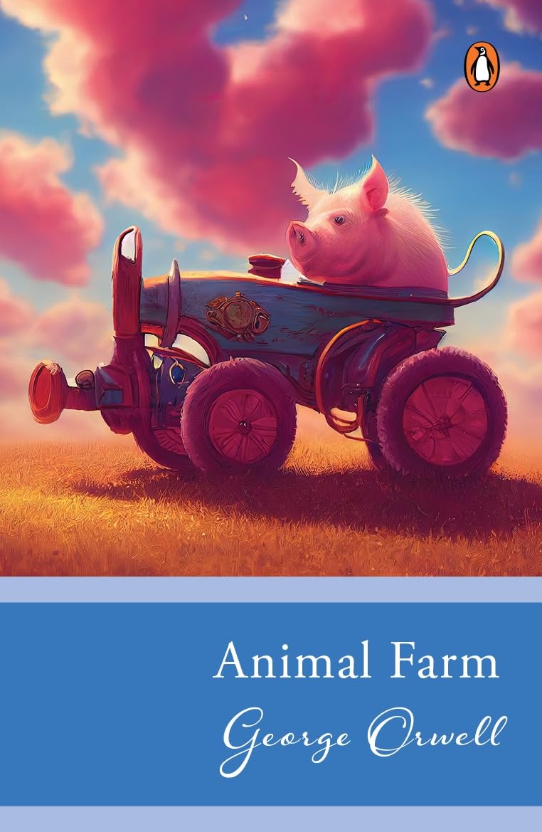 Front cover of the book 'Animal Farm (PB) (Select Classics)' by George Orwell.