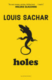 Front cover of the Paperback book 'Holes' by Louis Sachar.