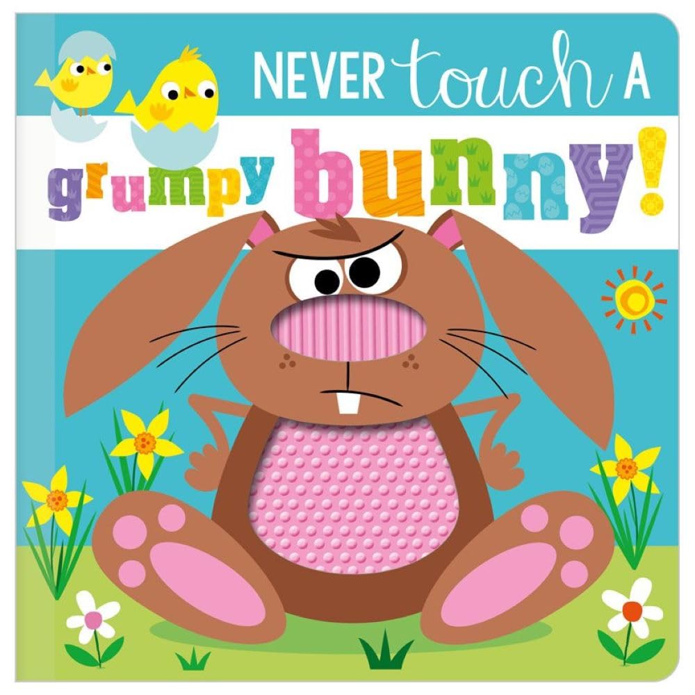 Front cover of the book 'Readerlink Never Touch A Grumpy Bunny!, 1 EA' by Rosie Greening.